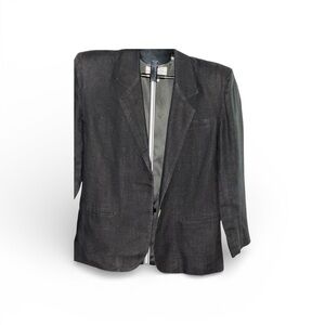 Talbots Black Women's Blazer Jacket